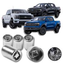 Kit Parafuso 6CRA Porca Antifurto Roda Ford Ranger F150 Raptor Kit Parafuso 6CRA Porca Antifurto Roda Ford Ranger F150 Raptor