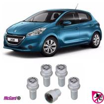 Kit Parafuso Antifurto Roda Peugeot 206 207 208 Original