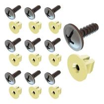 Kit Parafuso Bucha Forração Interna Fiat Doblo Palio Punto Uno Siena 20 Pçs