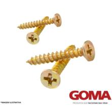 Kit Parafuso Chipboard Goma 5 x 80 mm com 25 Peças