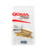 Kit Parafuso Chipboard Goma 6 x 60 mm com 4 Peças