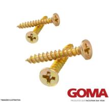 Kit Parafuso Chipboard Goma 6 x 60 mm com 50 Peças