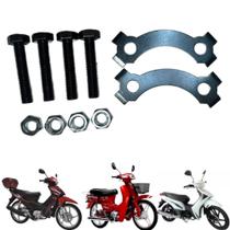 Kit Parafuso da coroa com Arruela Trava Flange Shineray 50cc Shineray Phoenix + Xy50q Smarth