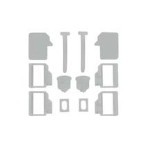 Kit Parafuso De Fixação P/ Assento Almofadado Bege - Astra