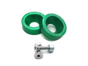Kit Parafuso E Arruela De Placa Decorativo - Verde Claro
