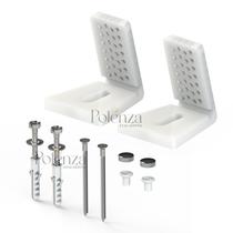 Kit Parafuso Fixação Lateral Completo Para Vasos E Bacias