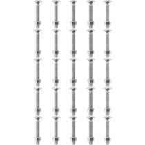 Kit Parafuso Francês Com Porca 3/16'' x 2'' - 53,0002 (Com 25 Unidades) - Nord