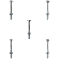 Kit Parafuso Francês Com Porca 3/8'' x 5'' - 53,0025 (Com 5 Unidades) - Nord