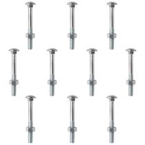 Kit Parafuso Francês Com Porca 3/8'' x 6'' - 53,0026 (Com 10 Unidades) - Nord Kit Parafuso Francês Com Porca 3/8'' x 6'' - 53,0026 (Com 10 Unidades) - Nord
