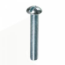 Kit parafuso maquina panela fenda 1/4 x 1.1/2 galvanizado - 100 unidades Kit parafuso maquina panela fenda 1/4 x 1.1/2 galvanizado - 100 unidades