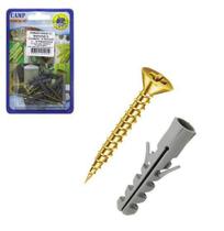 Kit Parafuso Philips 30mm com Bucha de Nylon 5mm 20 Pecas na Cartela - Camp Hobby