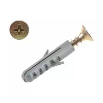 Kit Parafuso Phillips e Bucha Nylon 6mm 100 Peças Bestfer