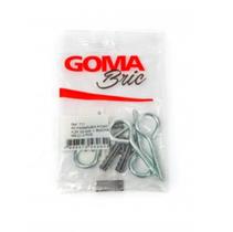 Kit Parafuso Pitão Goma 4,2 x 53 mm + Bucha M6 com 4 Peças