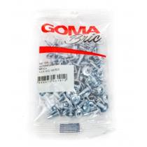 Kit Parafuso Ponta Broca Goma 4,2 x 13 100 Peças Kit Parafuso Ponta Broca Goma 4,2 x 13 100 Peças