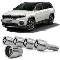 Kit Parafuso Porca Antifurto 31CRA Roda JEEP Commander