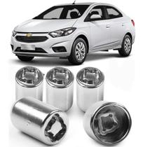 Kit Parafuso Porca Antifurto 6CRA Chevrolet Prisma 13 Até 18