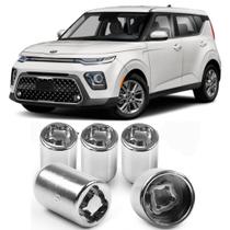 Kit Parafuso Porca Antifurto 6CRA Kia Soul Todos Modelos Kit Parafuso Porca Antifurto 6CRA Kia Soul Todos Modelos