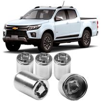 Kit Parafuso Porca Antifurto 6CRA Roda Chevrolet S10 2022 Kit Parafuso Porca Antifurto 6CRA Roda Chevrolet S10 2022