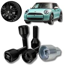 Kit Parafuso Preto Antifurto Roda Mini Cooper Coupe Todos Kit Parafuso Preto Antifurto Roda Mini Cooper Coupe Todos