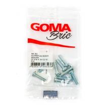 Kit Parafuso Rosca Maquina Goma Cp 3/16'' x 3/4'' 10 Peças Kit Parafuso Rosca Maquina Goma Cp 3/16'' x 3/4'' 10 Peças