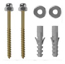 Kit Parafuso Sanitário 12mm Fixação Vaso Sanitário