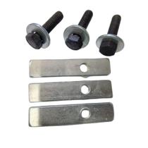 Kit Parafuso zincado Universal Para Fixação De Engates Reboques Rabicho