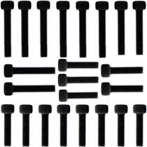 Kit parafusos aço liga tampa motor lateral esquerda+direita Biz125 2006 KS/ES/EX/+ em diante Honda Kit parafusos aço liga tampa motor lateral esquerda+direita Biz125 2006 KS/ES/EX/+ em diante Honda