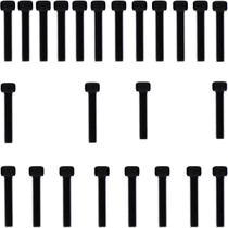 Kit parafusos aço liga tampa motor lateral esquerda+direita CBR600F 1999 a 2003 CBR600 Honda