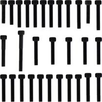 Kit parafusos aço liga tampa motor lateral esquerda+direita CRF150R 2007 a 2013 CRF150 importada Honda