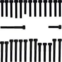 Kit parafusos aço liga tampa motor lateral esquerda+direita NX4 NX400 Falcon 1999 a 2015 Honda