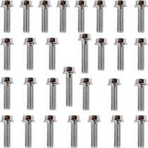 Kit parafusos cromados tampa motor lateral esquerda+direita CB600F Hornet 2005 a 2007 CB600 Hornet carburada Kit parafusos cromados tampa motor lateral esquerda+direita CB600F Hornet 2005 a 2007 CB600 Hornet carburada