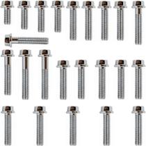 Kit parafusos cromados tampa motor lateral esquerda+direita CBX200 Strada 1993 a 2003 XR200R 1994 a 2003 NX200 Kit parafusos cromados tampa motor lateral esquerda+direita CBX200 Strada 1993 a 2003 XR200R 1994 a 2003 NX200