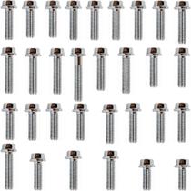Kit parafusos cromados tampa motor lateral esquerda+direita NX350 Sahara Sahara350 1990 a 1999 Kit parafusos cromados tampa motor lateral esquerda+direita NX350 Sahara Sahara350 1990 a 1999