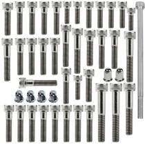 Kit parafusos inox motor completo CRF230F 2007 a 2020 CRF230 Nacional Honda (externos) TERMINAR