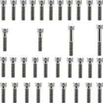Kit parafusos inox tampa motor lateral esquerda+direita CBR1100XX Super Blackbird 1997 a 2004 CBR1100 Honda Kit parafusos inox tampa motor lateral esquerda+direita CBR1100XX Super Blackbird 1997 a 2004 CBR1100 Honda