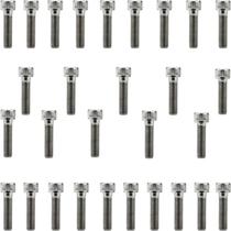 Kit parafusos inox tampa motor lateral esquerda+direita CBR600F 1992 a 1998 CBR600 Honda