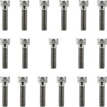 Kit parafusos inox tampa motor lateral esquerda+direita DT200 DT200R 1992 a 2000 Yamaha