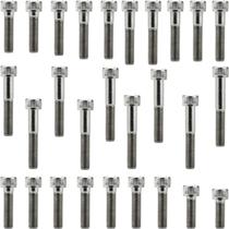 Kit parafusos inox tampa motor lateral esquerda+direita NX4 NX400 Falcon 1999 a 2015