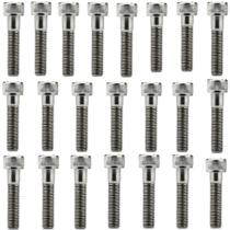 Kit parafusos inox tampa motor lateral esquerda+direita NXR150 Bros 2006 a 2015