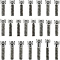 Kit parafusos inox tampa motor lateral esquerda+direita XT225 1996 a 2006 TDM225 1997 a 2005