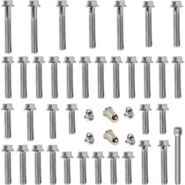 Kit parafusos motor completo CRF230F 2007 a 2020 CRF230 Nacional Honda (externos) Kit parafusos motor completo CRF230F 2007 a 2020 CRF230 Nacional Honda (externos)