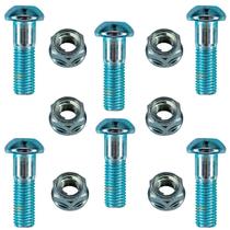 Kit parafusos prisioneiros allen coroa XRE300 NX400 Falcon XL700 Transalp com porca