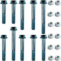 Kit parafusos suporte motor CG125 1989 a 1999 Titan 1995 a 1999 Today 1995 a 1999 Fixação motor Chassi