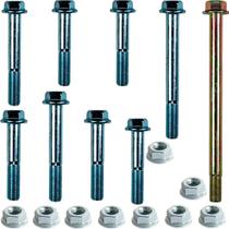 Kit parafusos suporte motor NX150 1988 a 1993 Fixação motor Chassi