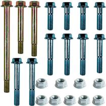 Kit parafusos suporte motor XR200 XR200R 1994 a 2003 Fixação motor Chassi