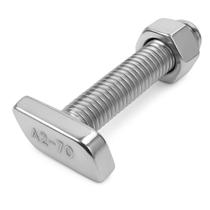 Kit Parafusos T Cabeça de Martelo C/ Porca M10x30 mm 25Un Kit Parafusos T Cabeça de Martelo C/ Porca M10x30 mm 25Un
