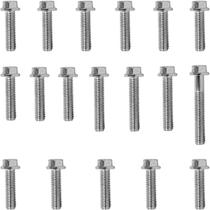 Kit parafusos zincados tampa motor lateral esquerda+direita CBR1000F 1991 a 1996 CBR1000 Kit parafusos zincados tampa motor lateral esquerda+direita CBR1000F 1991 a 1996 CBR1000
