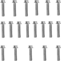Kit parafusos zincados tampa motor lateral esquerda+direita CBR450 1989 A 1995 CBR450SR 1989 A 1995 CB450R