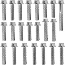 Kit parafusos zincados tampa motor lateral esquerda+direita CR250R 1990 a 1991 CR250 2 tempos