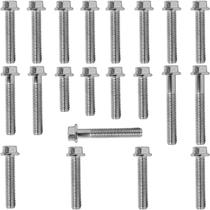 Kit parafusos zincados tampa motor lateral esquerda+direita NXR150 Bros 2003 a 2005 OHC